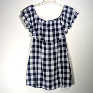 Top It Off Checkered Tunic XL (16-18)